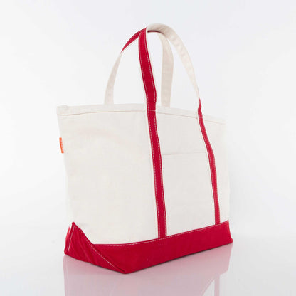 Large-Sized "Boat Tote" Canvas Tote Bags