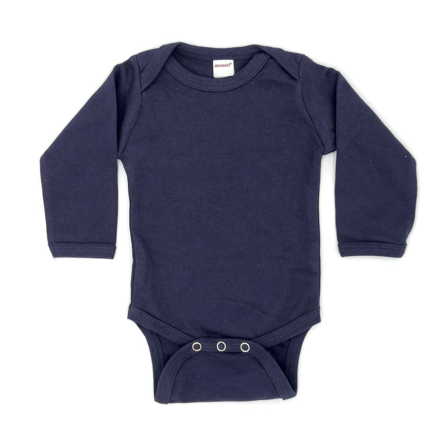 Long-Sleeve Baby Onesie